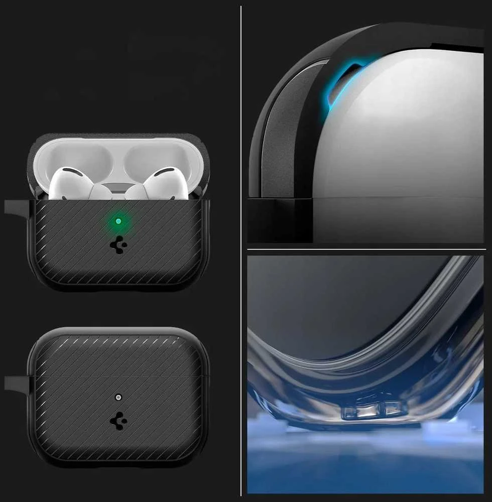 Spigen Mag Armor MagSafe, juodas - AirPods Pro 2