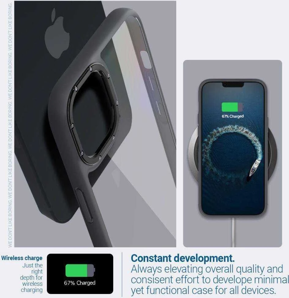Spigen CASEOLOGY SKYFALL Apple iPhone 14 Plus dėklas telefonui juodos spalvos