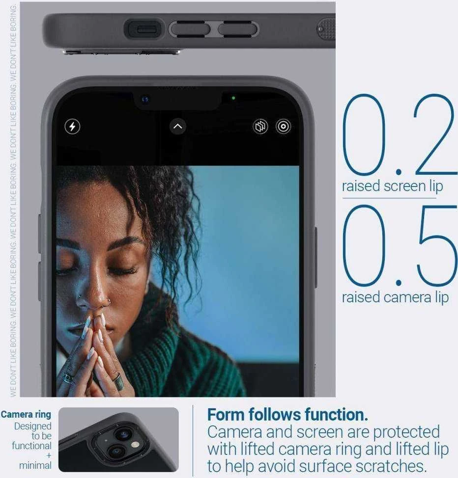 Spigen CASEOLOGY SKYFALL Apple iPhone 14 Plus dėklas telefonui juodos spalvos