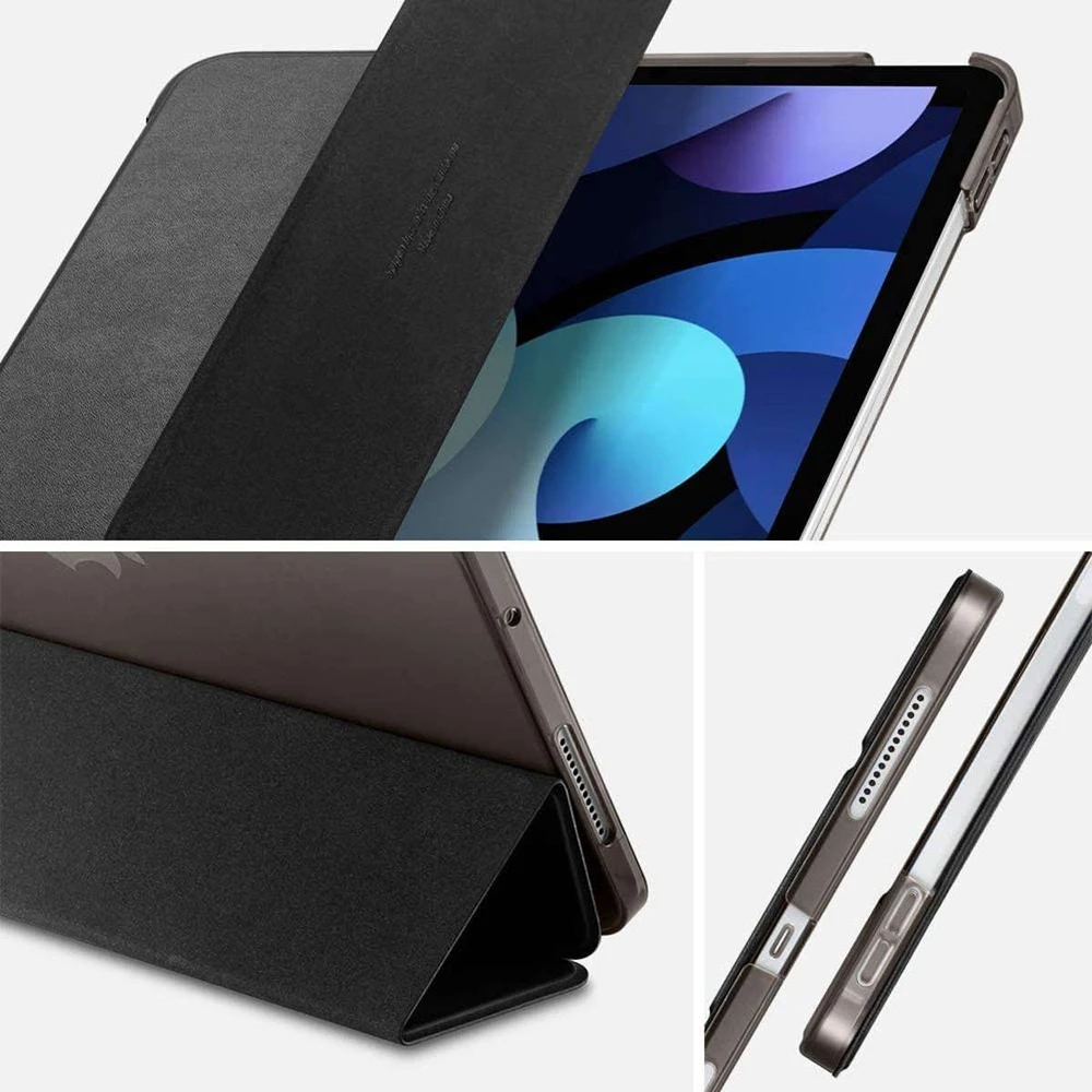 Spigen Smart Fold, juodas - iPad Air 10.9" (2022/2020)/11" 2024/2025