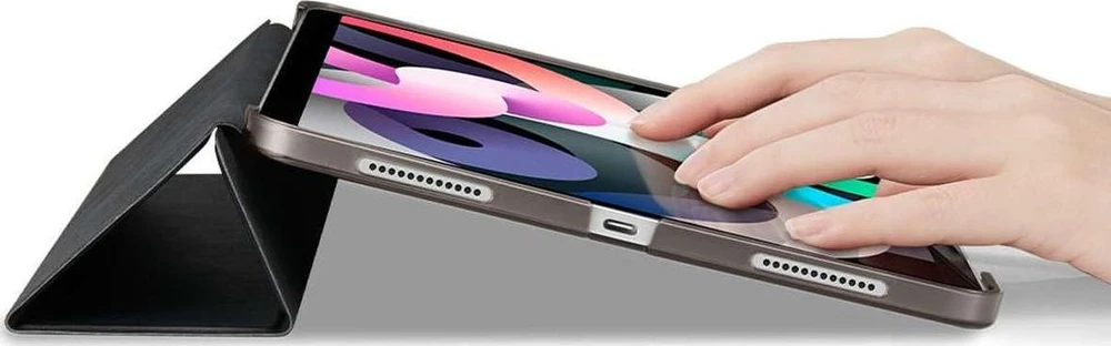 Spigen Smart Fold, juodas - iPad Air 10.9" (2022/2020)/11" 2024/2025