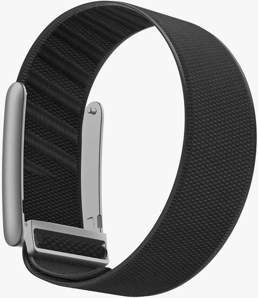 Spigen Fabric apyrankė WBF3, juodos spalvos – Whoop 5.0