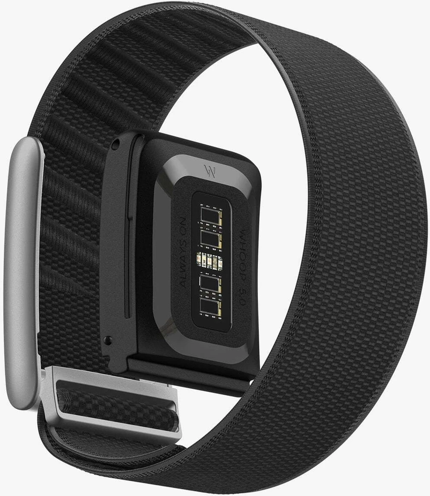 Spigen Fabric apyrankė WBF3, juodos spalvos – Whoop 5.0