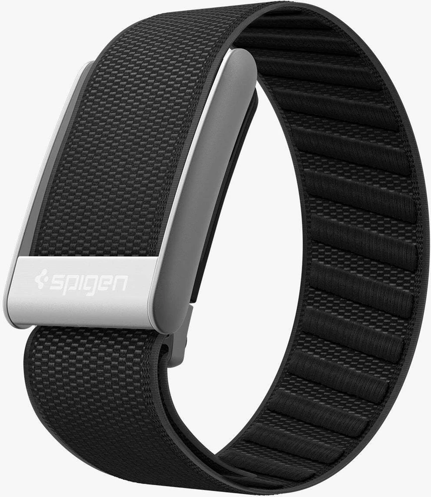 Spigen Fabric apyrankė WBF3, juodos spalvos – Whoop 5.0