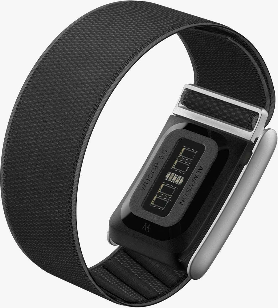 Spigen Fabric apyrankė WBF3, juodos spalvos – Whoop 5.0