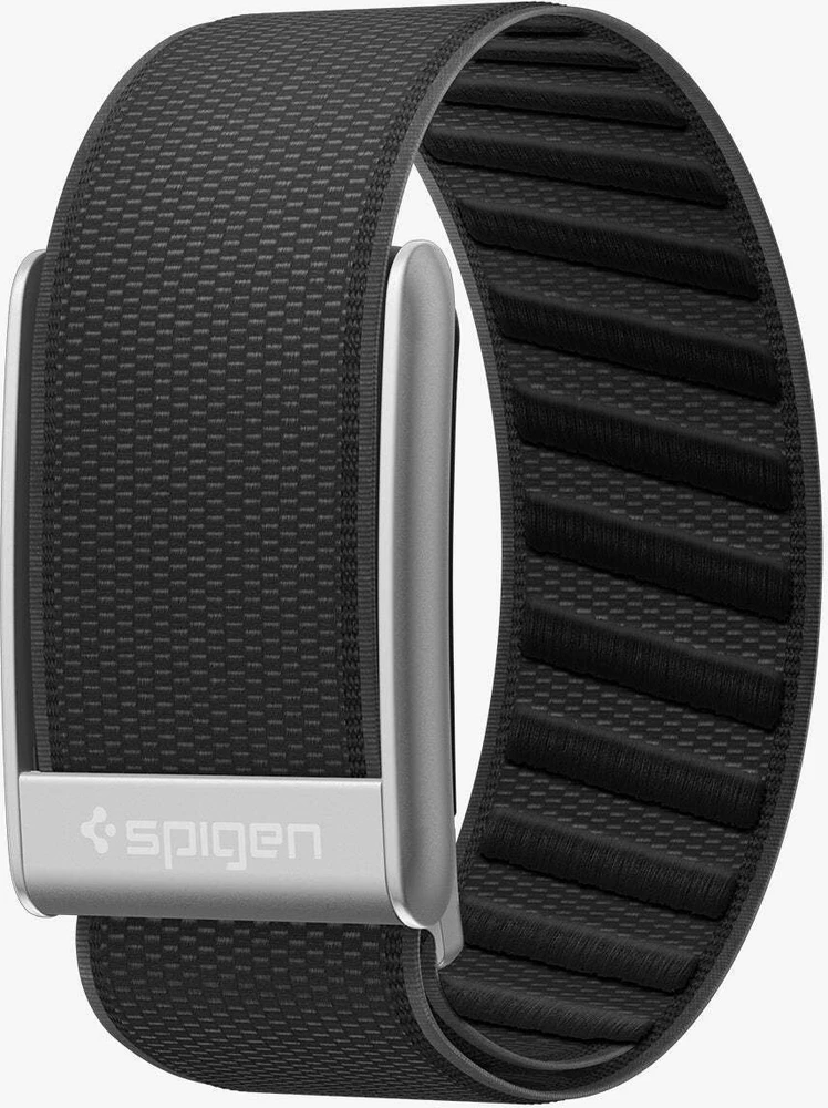Spigen Fabric apyrankė WBF3, juodos spalvos – Whoop 5.0