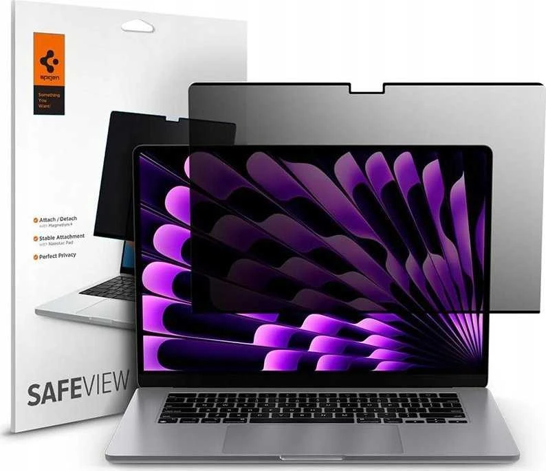 Spigen SafeView 1 vnt. - MacBook Air 15" M4/M3/M2