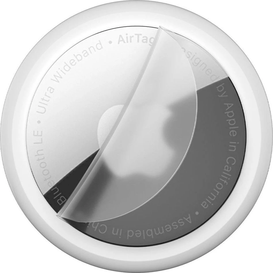 „Spigen AirSkin Shield HD“ 4 vnt. pakuotė, skaidri – „Apple AirTag“