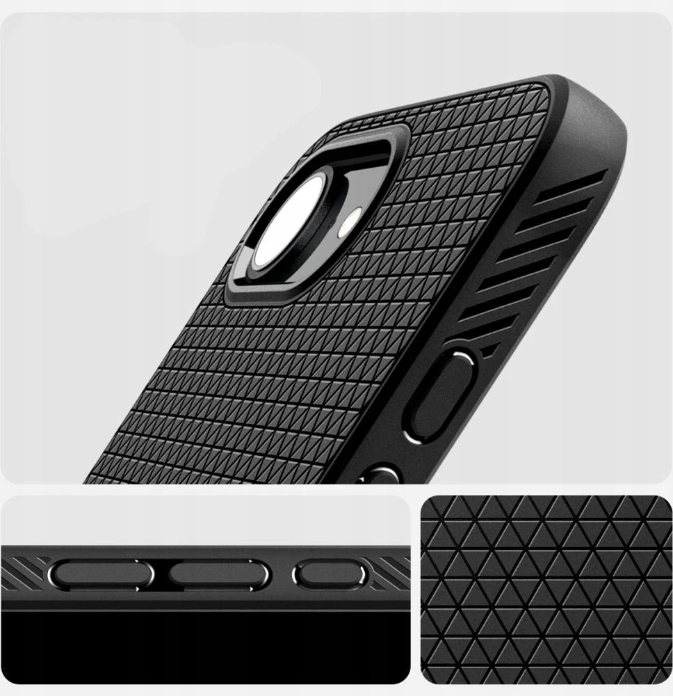 Spigen Liquid Air Mag MagSafe dėklas skirtas Samsung Galaxy S26+ – Matte juodos spalvos
