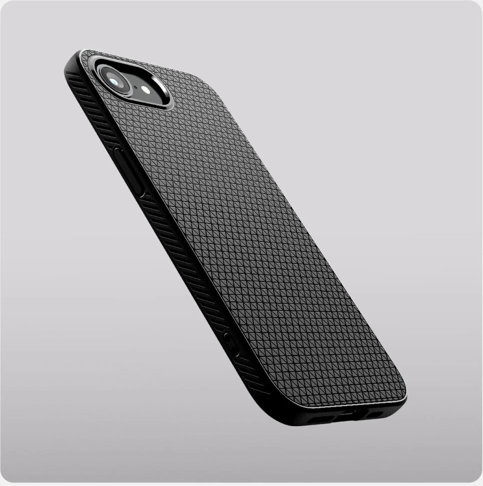 Spigen Liquid Air Mag MagSafe dėklas skirtas Samsung Galaxy S26+ – Matte juodos spalvos