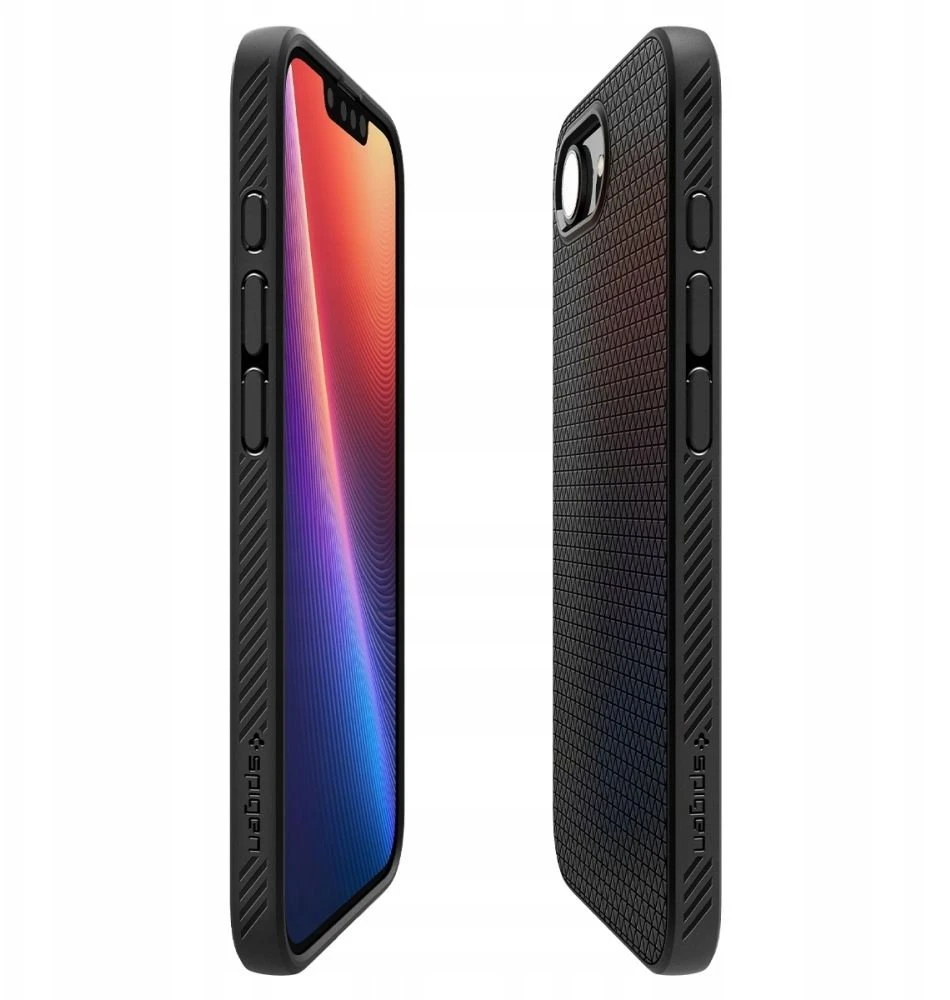 Spigen Liquid Air Mag MagSafe dėklas skirtas Samsung Galaxy S26+ – Matte juodos spalvos