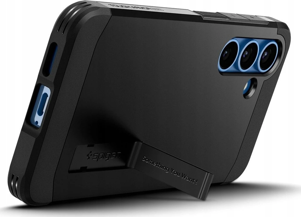 Spigen Tough Armor MagSafe – dėklas skirtas Samsung Galaxy S25+ Juodas