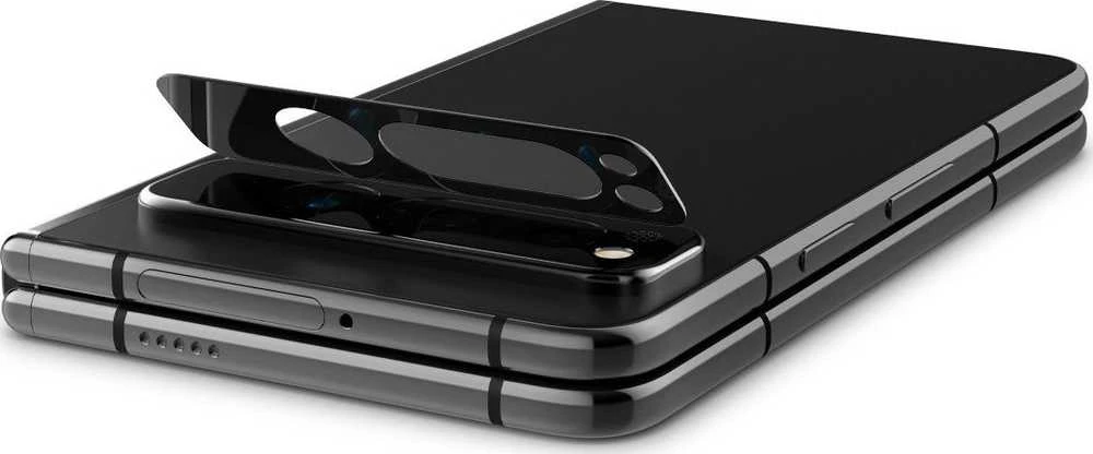 Spigen Glass EZ Fit Optik Pro 2 Pack, juodas - Google Pixel Fold