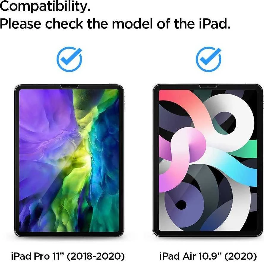 Ekrano apsauga Spigen „EZ FIT” Apple iPad Air 4 / 5 / Apple iPad Pro 11 skaidrus