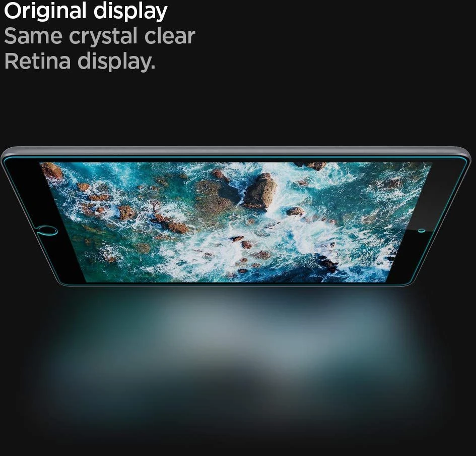 Spigen grūdintas stiklas Glas.TR Slim, skirtas iPad 10,2 2019 / 2020 / 2021