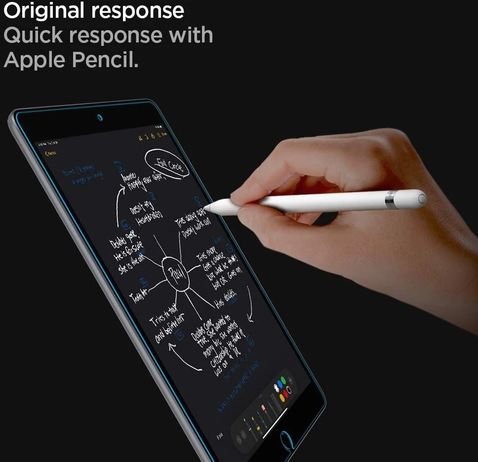 Spigen grūdintas stiklas Glas.TR Slim, skirtas iPad 10,2 2019 / 2020 / 2021