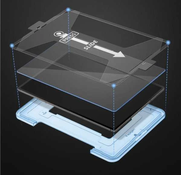 Spigen Glass tR EZ Fit 1 Pack - Samsung Galaxy Tab S10/S9 Ultra