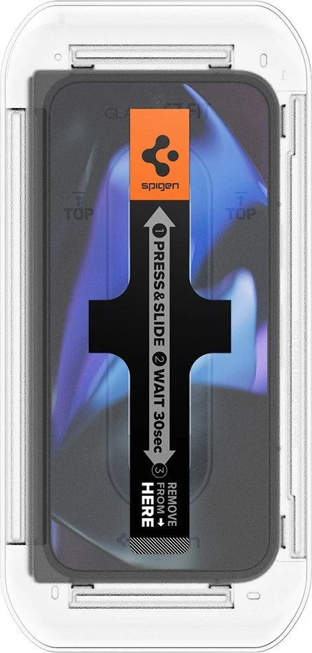 „Spigen Glass tR EZ Fit“ (2 vnt. dėklių), skaidrus – „Google Pixel 9 Pro Fold“