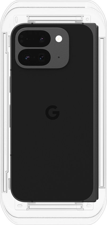 „Spigen Glass tR EZ Fit“ (2 vnt. dėklių), skaidrus – „Google Pixel 9 Pro Fold“