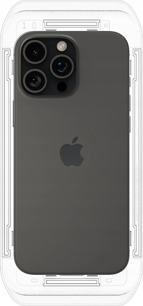 Apsauginis stiklas Spigen Glass tR EZ Fit HD (Privacy) 1 Pack, transparency - iPhone 16 Pro