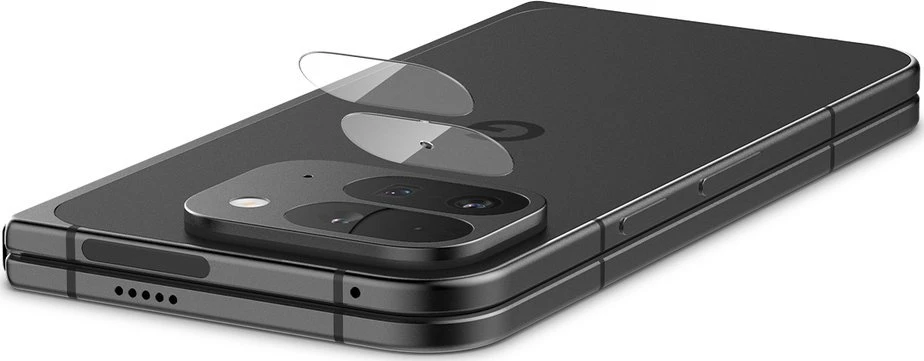 „Spigen Glass tR EZ Fit Optik“ 2 vnt., krištolo skaidrumo – „Google Pixel 9 Pro Fold“