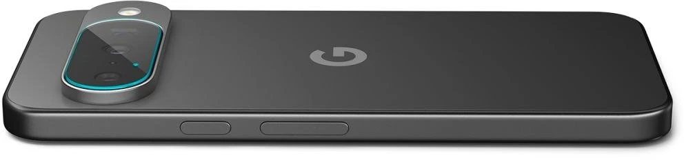 „Spigen Optik Glas.tR“ kameros apsauginiai dėklai, 2 vnt. pakuotėje, skirti „Google Pixel 10“ telefonui, skaidrūs.