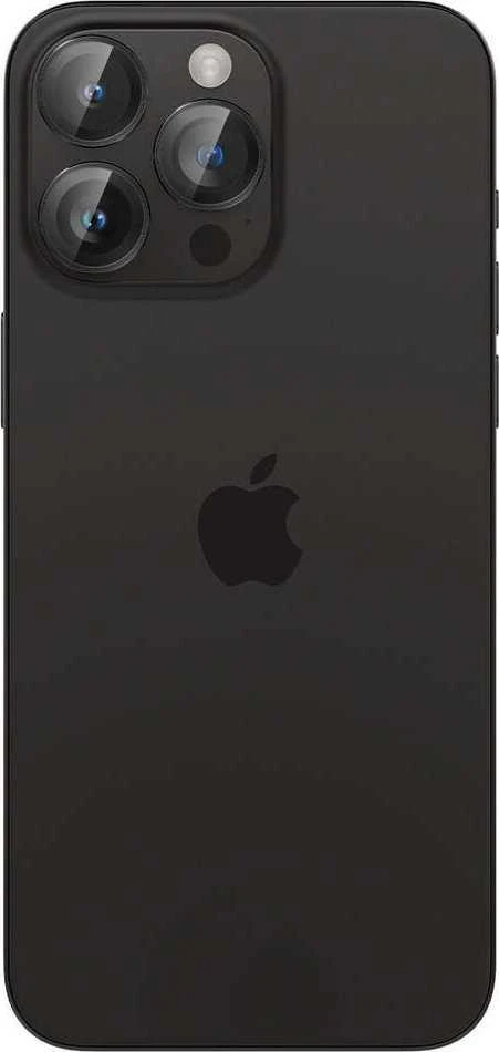 Spigen KAMEROS OPTIK.TR "EZ FIT" KAMEROS KAMEROS APSAUGOS 2 PAKUOTĖS IPHONE 14 PRO / PRO MAX / 15 PRO / PRO MAX CRYSTAL CLEAR