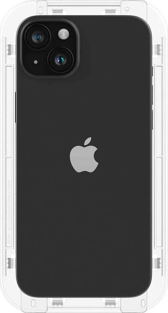 „Spigen Glass tR EZ Fit“ (privatumo) 2 vnt., skaidrūs – „Apple iPhone 16/15 Plus“