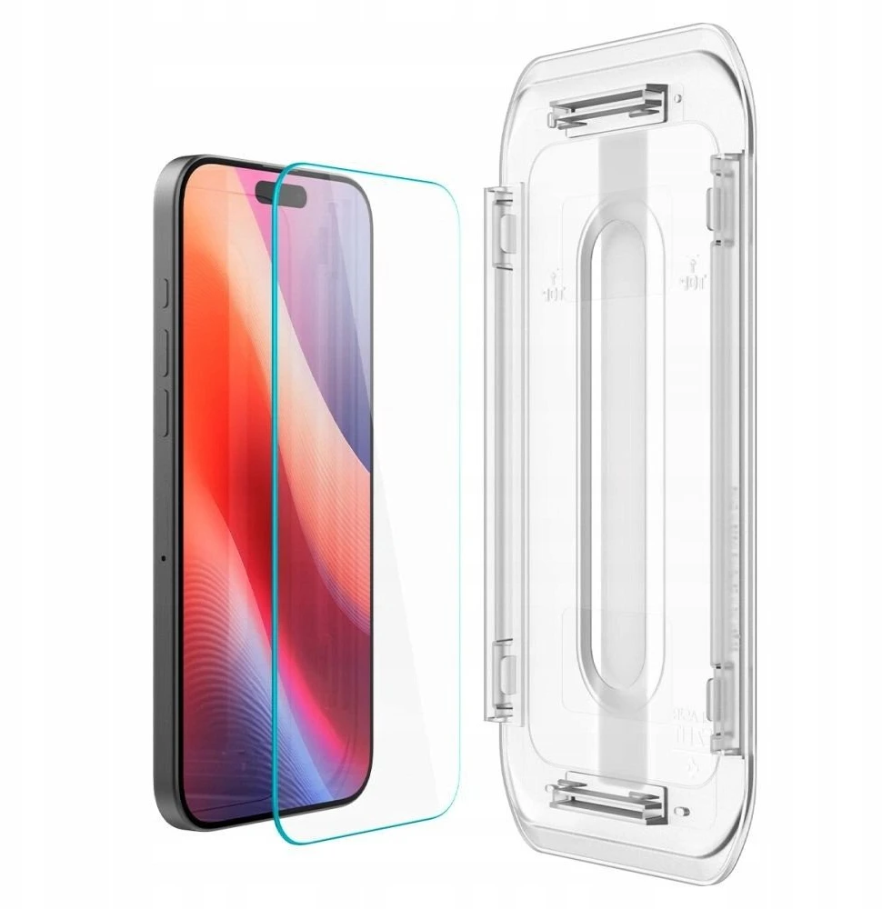 Apsauginis stiklas Spigen Glas.TR EZ Fit Pro skirtas Apple iPhone 17 Air – skaidrus