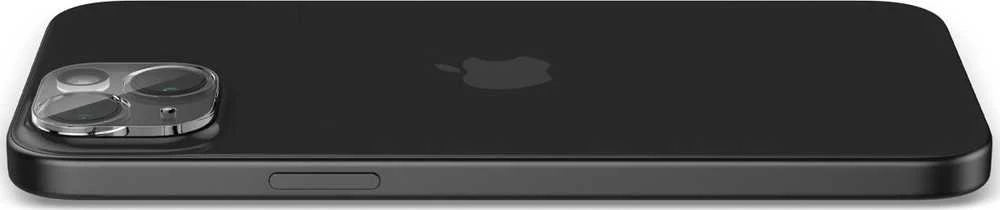 „Spigen Glass tR Optik“ 2 vnt., krištolo skaidrumo – „Apple iPhone 15/15 Plus/14/14 Plus“