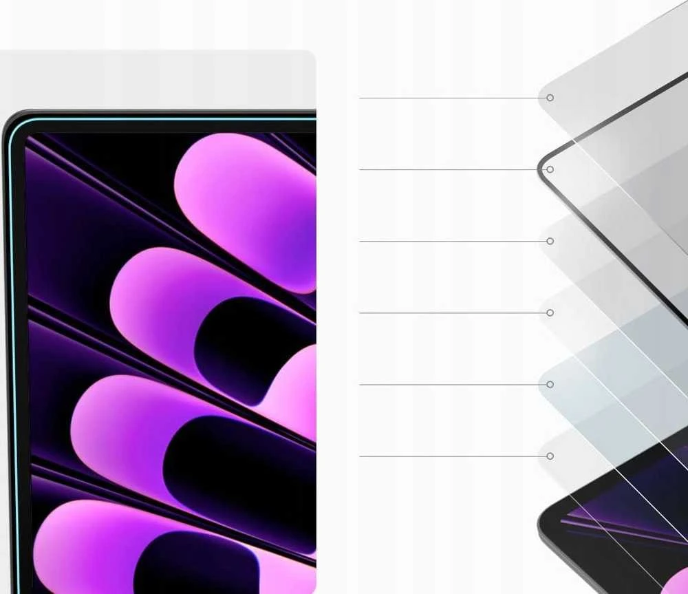 „Spigen Glass tR SLIM“ 1 vnt. pakuotė – „MacBook Air 15“ M4/M3/M2