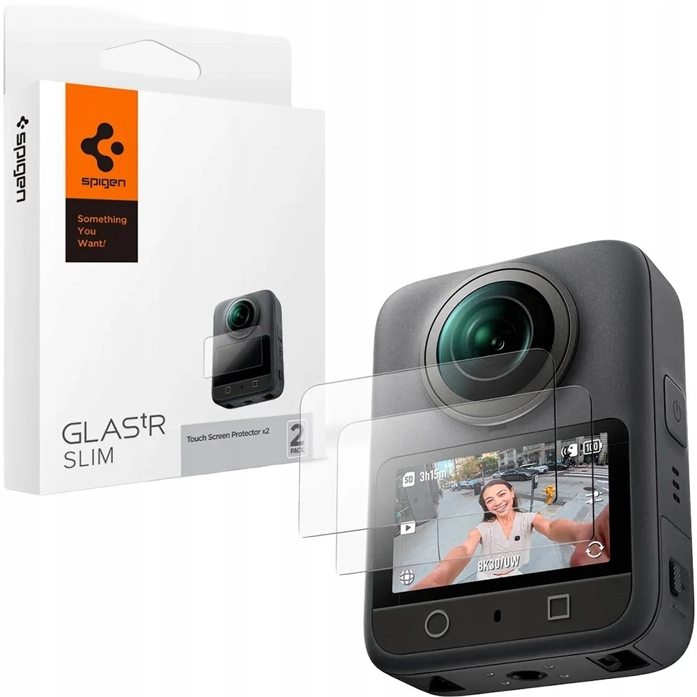 Spigen Glass tR Slim 2 Pack - DJI Osmo 360