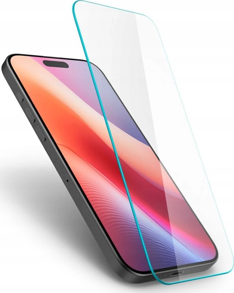 „Spigen Glass tR Slim HD“ 1 vnt., skaidrus – iPhone 16/15 Plus