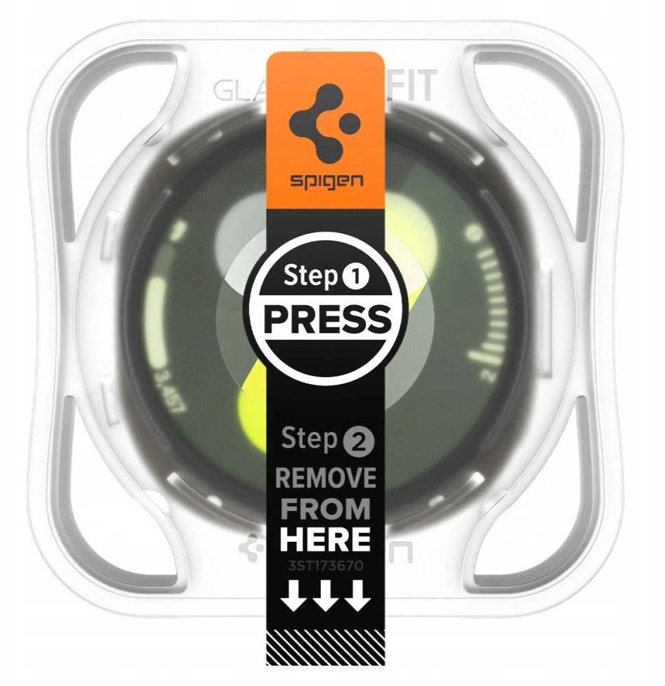 Spigen Glass tR EZ Fit 2 Pack - Samsung Galaxy Watch 8 (40mm)