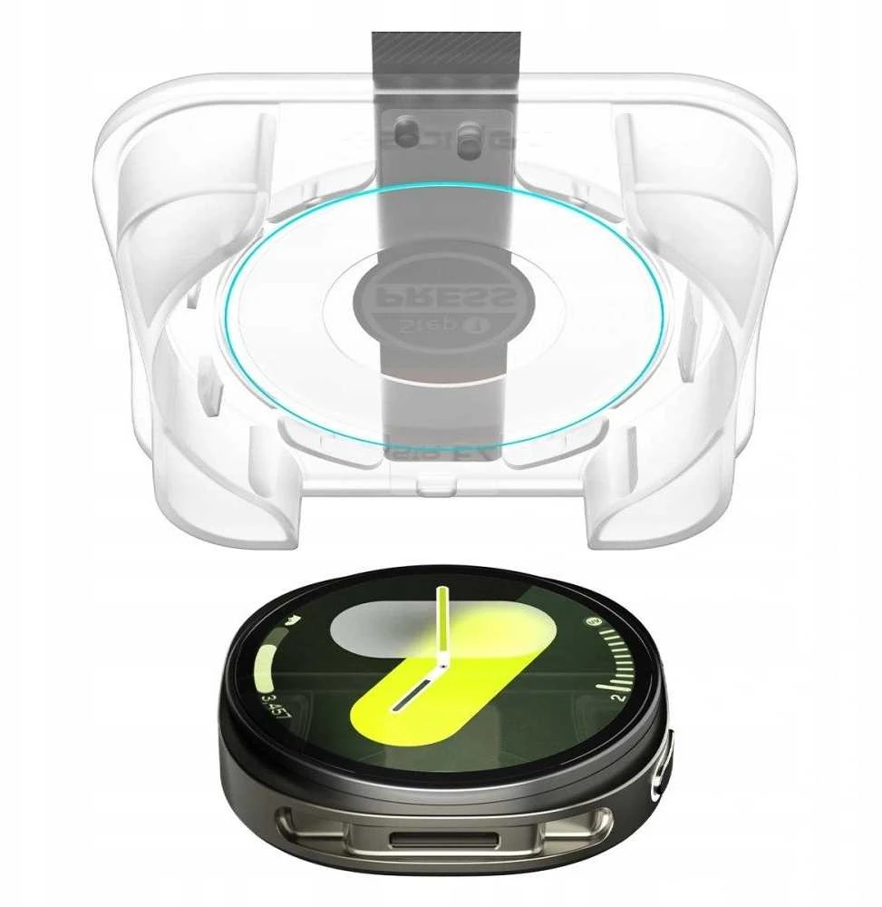Spigen Glass tR EZ Fit 2 Pack - Samsung Galaxy Watch 8 (40mm)