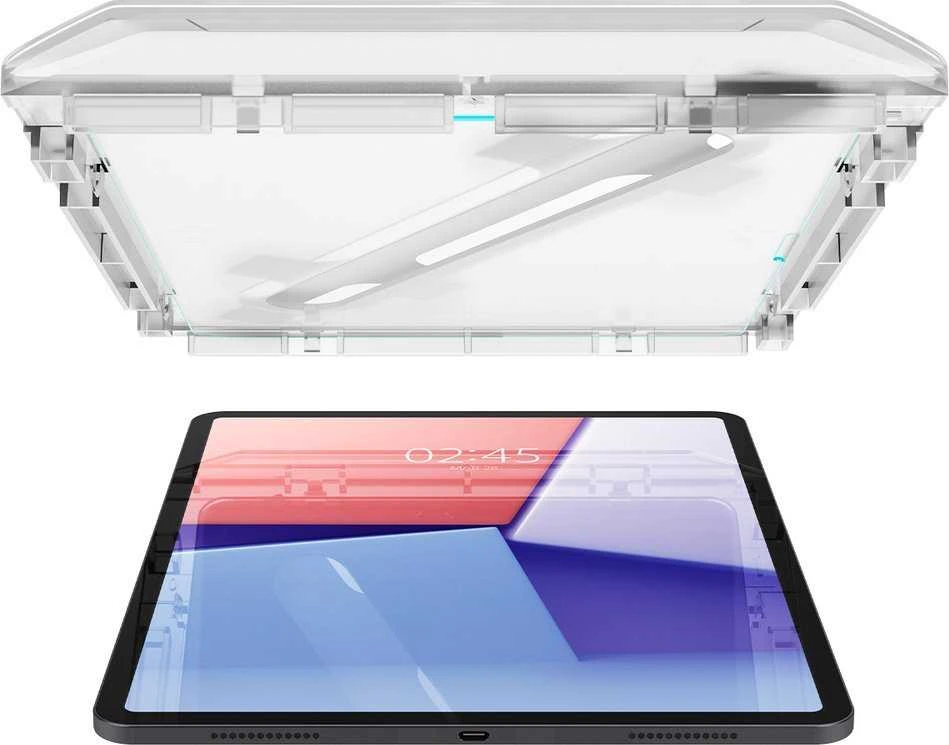 Spigen GLAS.TR EZ FIT – Apsauginis stiklas skirtas Apple iPad Air 13 M3 2025 / M2 2024 Transparent