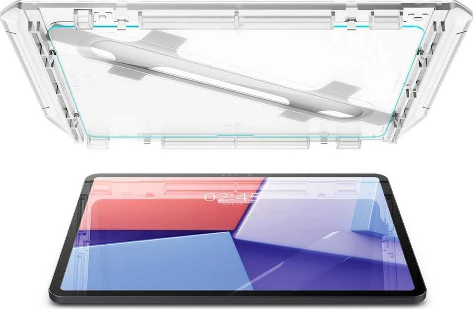 Spigen GLAS.TR EZ FIT – Apsauginis stiklas skirtas Apple iPad Air 13 M3 2025 / M2 2024 Transparent
