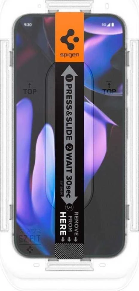 Dėklas Spigen Glas.TR "Ez Fit" Privacy HD 2 paketų privatumo stiklas, skirtas Google Pixel 9 / 9 Pro
