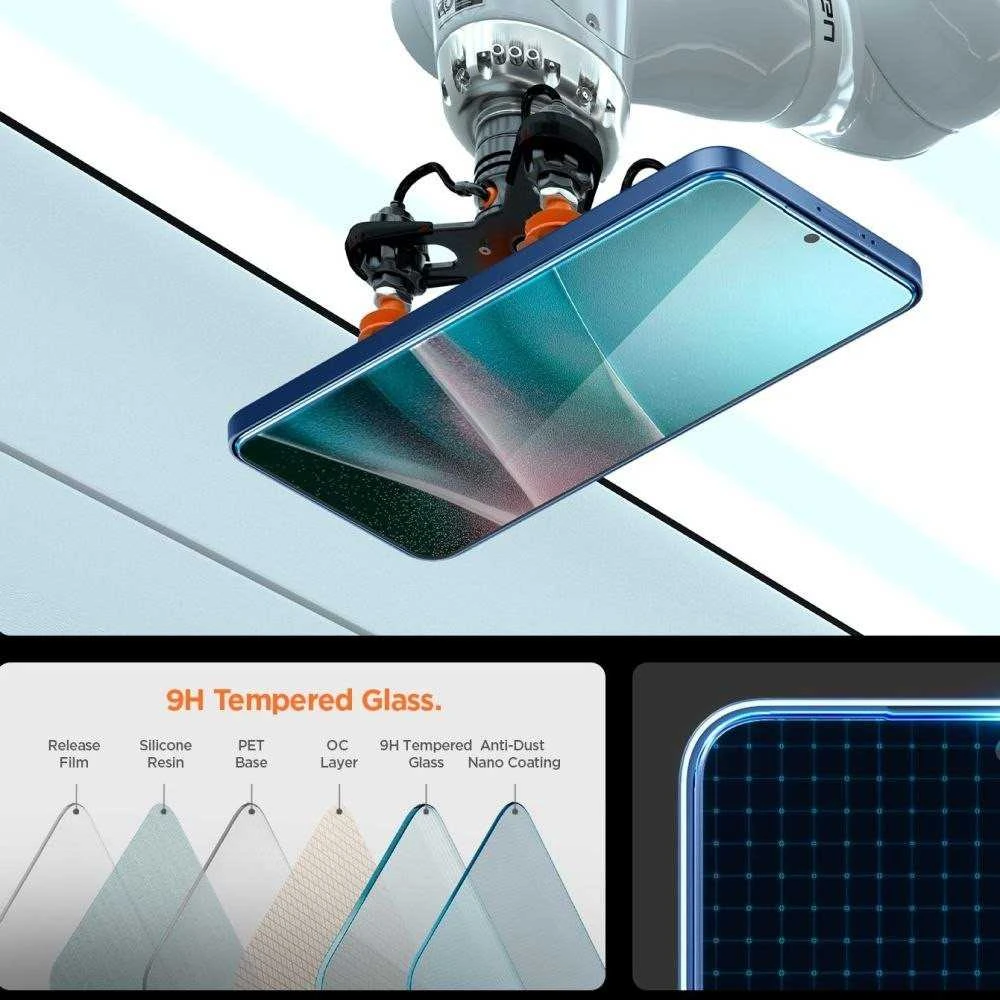 Spigen Glas.TR ”Ez Fit” Pro Apsauginis stiklas skirtas Samsung Galaxy S25 Edge