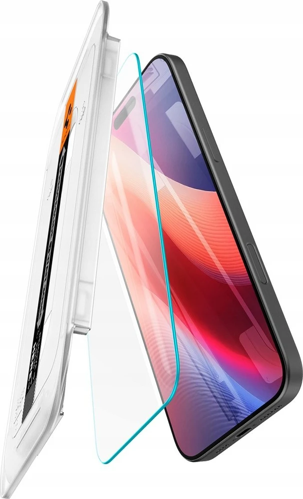 Spigen Glas.tR EZ Fit Apple iPhone 16 Pro / 17 / 17 Pro – 2 vnt.
