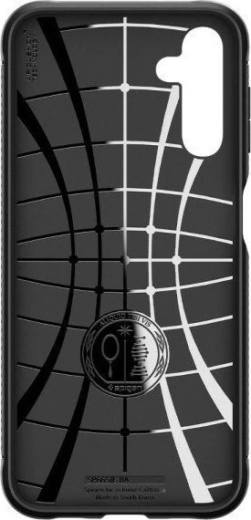 Spigen dėklas Rugged Armor, skirtas Samsung Galaxy A14 4G / LTE matinės juodos spalvos
