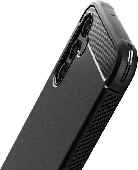 Spigen dėklas Rugged Armor, skirtas Samsung Galaxy A14 4G / LTE matinės juodos spalvos