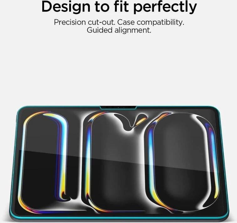 Grūdintas stiklas SPIGEN ALM GLAS.TR T IPAD PRO 11” 5 / 6 / 2024-2025 Skaidrus