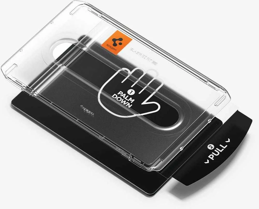 „Spigen Glass tR EZ Fit Pro“ 1 vnt., skaidrus – „Samsung Galaxy Tab S11 Ultra“