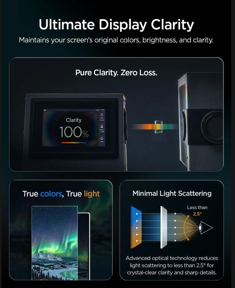 GRŪDINTAS STIKLAS Spigen GLAS.TR EZ FIT PRO 2-PACK Samsung Galaxy Z FOLD 7 / 8 ULTRA PRIVACY