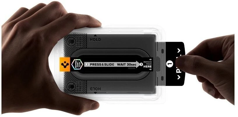 Grūdintas stiklas SPIGEN GLAS.TR EZ FIT PRO AC 2-PACK GALAXY Z FOLD 8 CLEAR