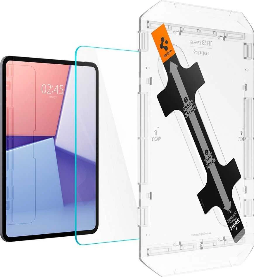 Spigen Glas.tR EZ Fit Apsauginis stiklas skirtas iPad Pro 11'' 2024
