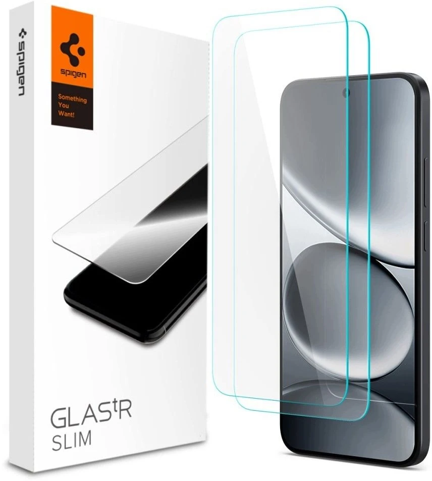 Grūdintas stiklas SPIGEN GLAS.TR SLIM 2 vnt. rinkinys XIAOMI REDMI NOTE 15 PRO / 17 PRO / 17 PRO MAX 5G skaidrus