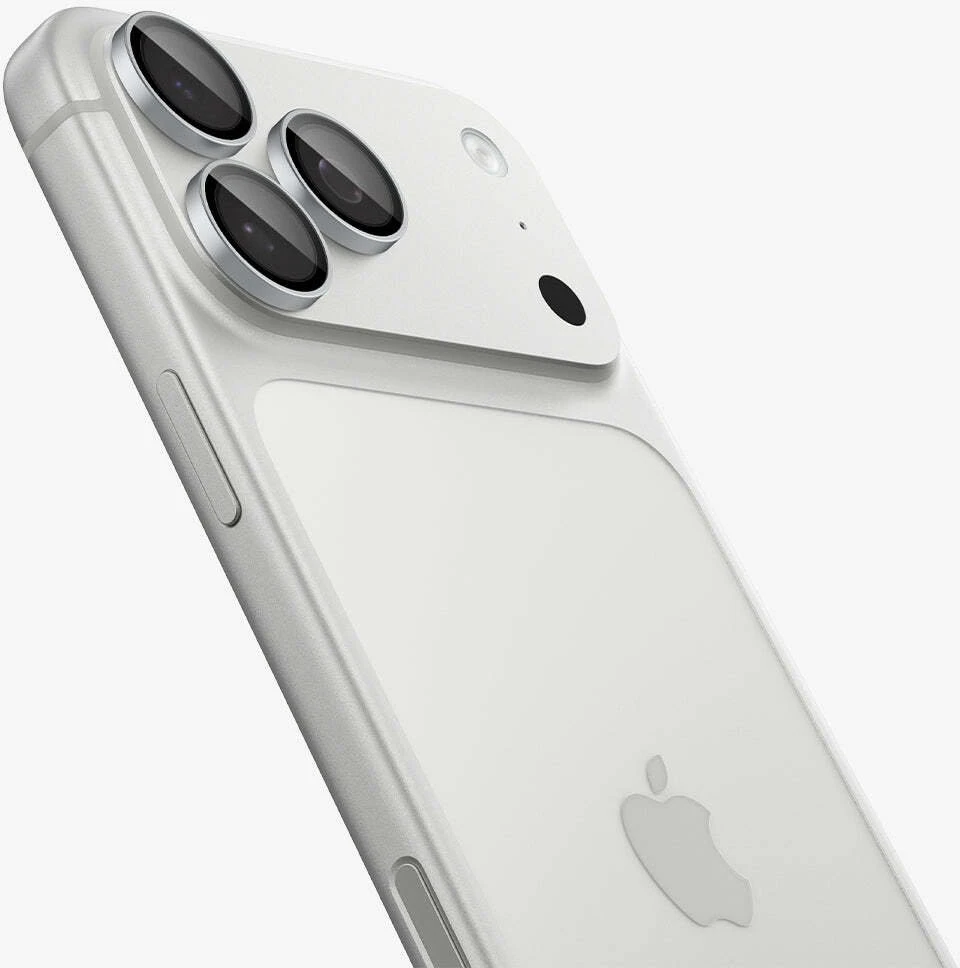 Spigen Optik Pro GLAS.TR EZ FIT 2 vnt. grūdinto stiklo apsauginis fotoaparato ekrano apsauginis stiklas iPhone 18 Pro / 18 Pro Max - Sidabrinis