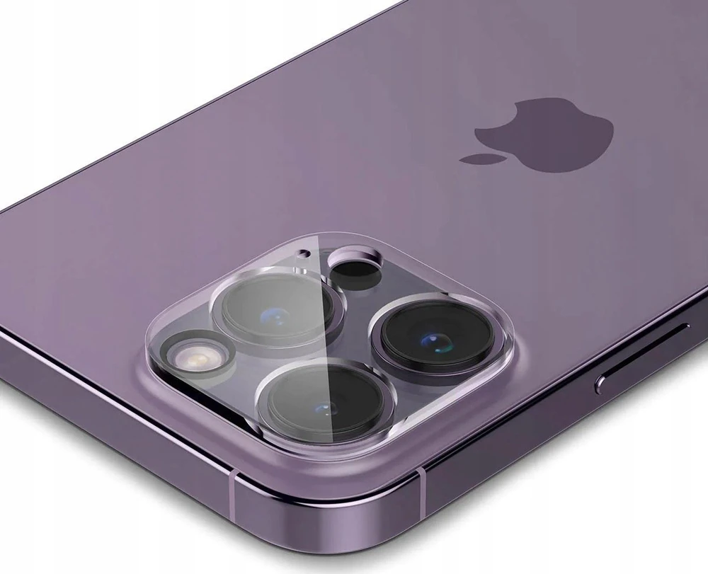 Spigen fotoaparato apsauga iPhone 14 Pro 6,1 / Pro Max 6,7 Optik.TR Camera Protector 2 vnt. Crystal permatomas